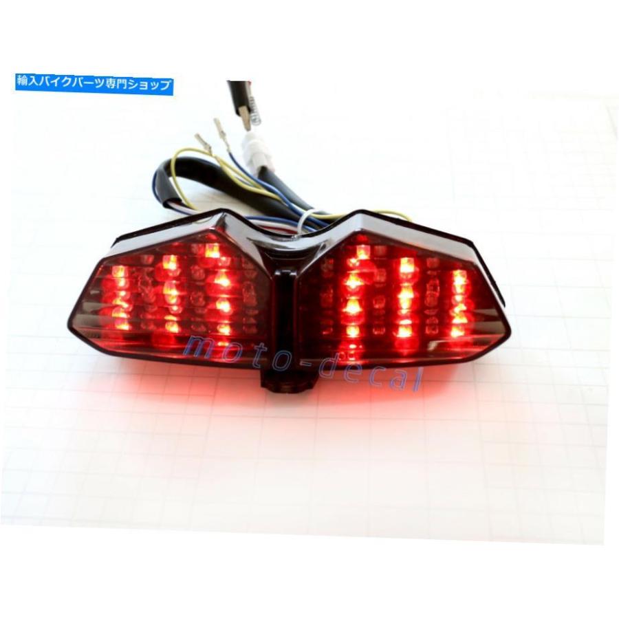 テールライト YZF R6S 2003-2009 XTZ 1200ブレーキターン信号のための統合LED後部/テールライト Integrated LED Rear/Tail Light For YZF R6S 2003-20_2