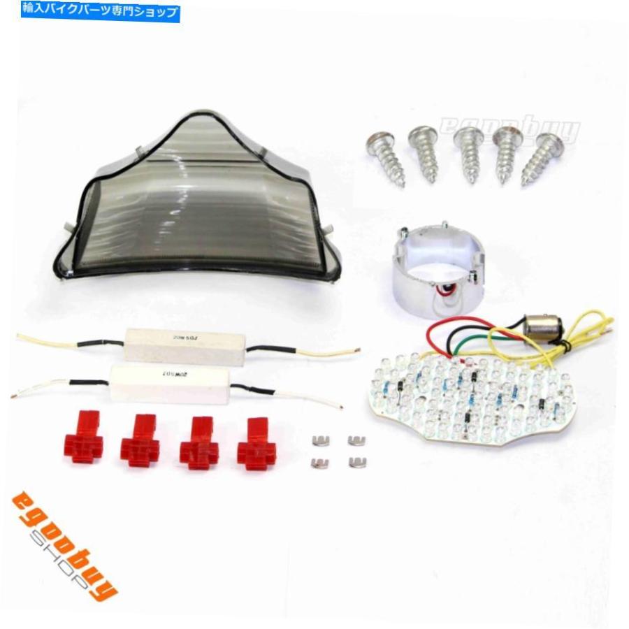 テールライト オートバイ統合LEDブレーキストップTaillight for Yamaha FZ6 Fazer 600 2003-2008 Motorcycle Integrate LED Brake Stop Taillight For_1
