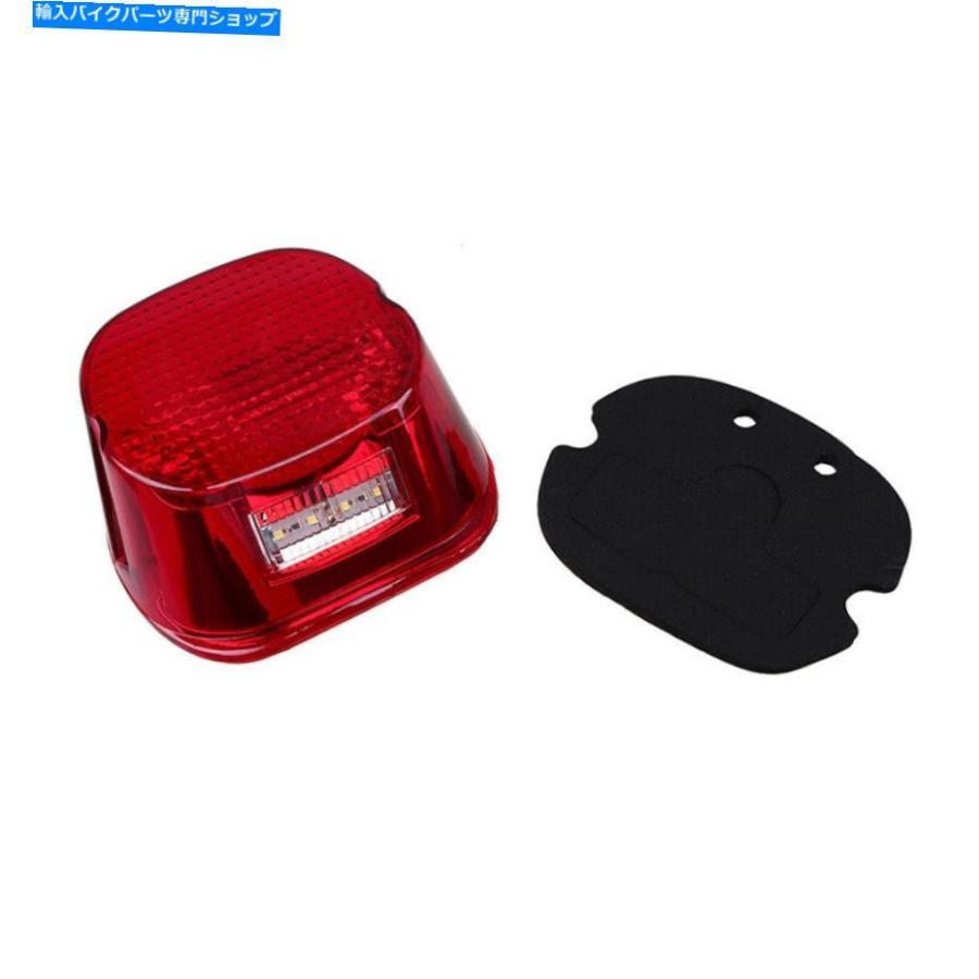 テールライト ハーレーダイナのための後部オートバイLEDテールライトブレーキライトアセンブリ12Vフィット Rear Motorcycle LED Tail Light Brake Lig