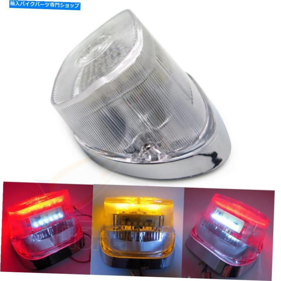 テールライト ハーレースポーツスターソフトボーイのためのブレーキテールライセンスライトターンシグナルランプ Brake Tail License Light Turn Sign