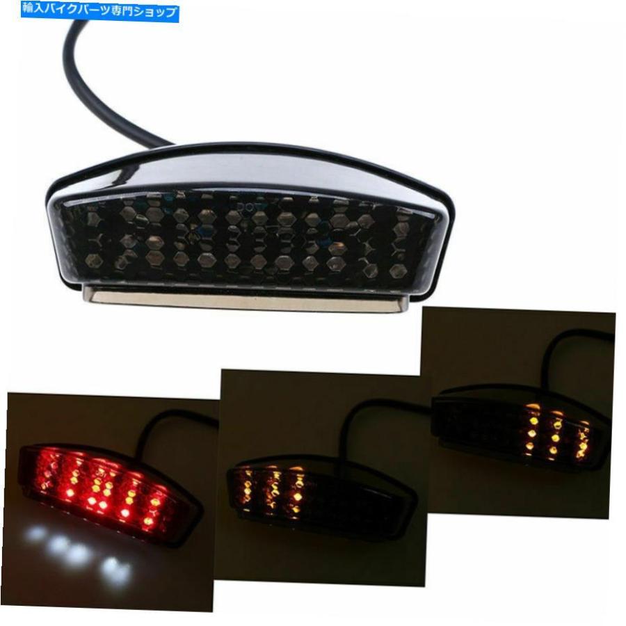 テールライト オートバイLEDブレーキテールライトターン信号FIT DUCATI 900 1000 S2R S4R S4RS 12V Motorcycle LED Brake Tail Light Turn Signal Fit