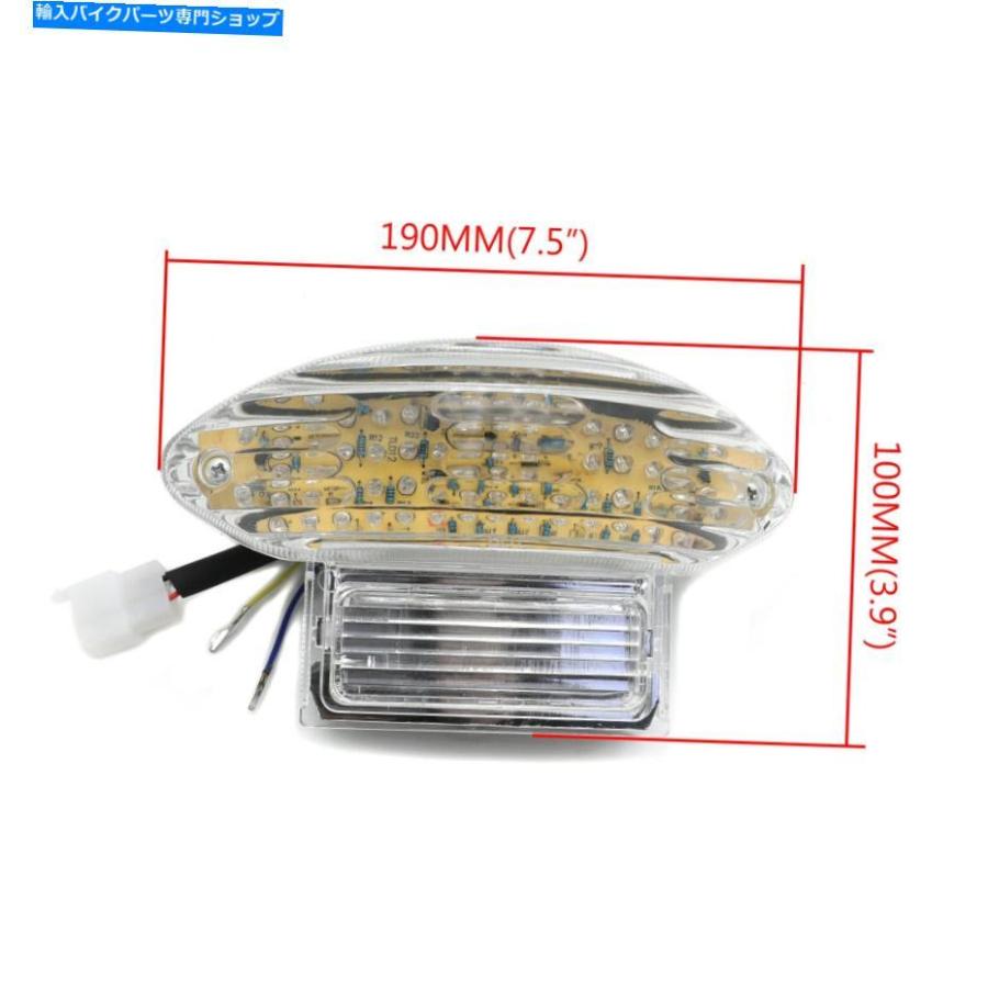 テールライト スズキGSX1300RのクリアテールライトHayabusa Katana GSX 600 GSX600F 750 Clear Tail Light For Suzuki Gsx1300R Hayabusa Katana Gsx_2