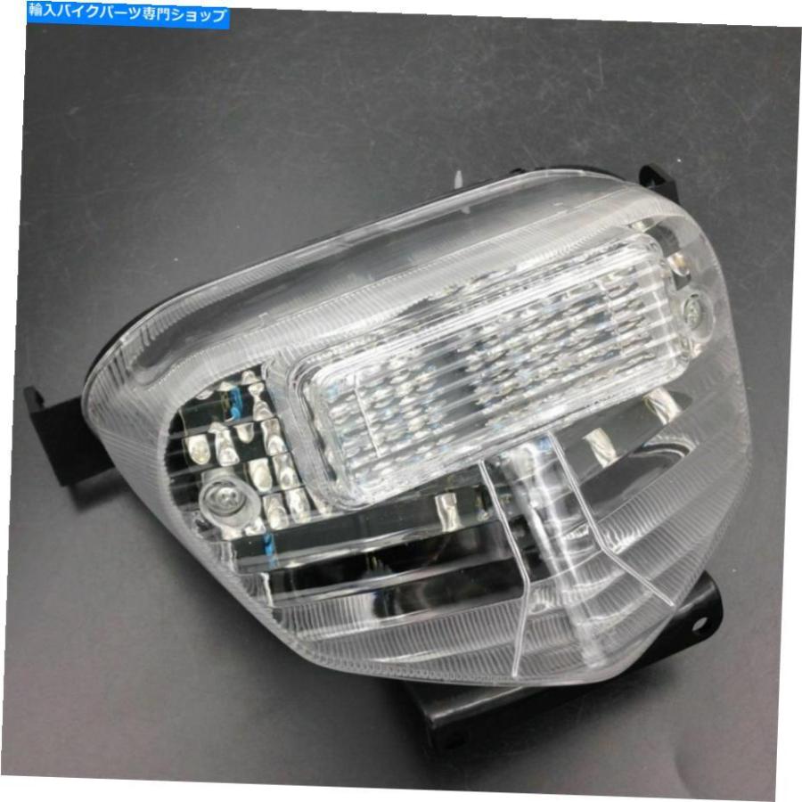 テールライト スズキGSXR1000 GSX-R1000 2001-2002のための明確なLEDテールブレーキターン信号ライト Clear LED Tail Brake Turn Signal Light For Su