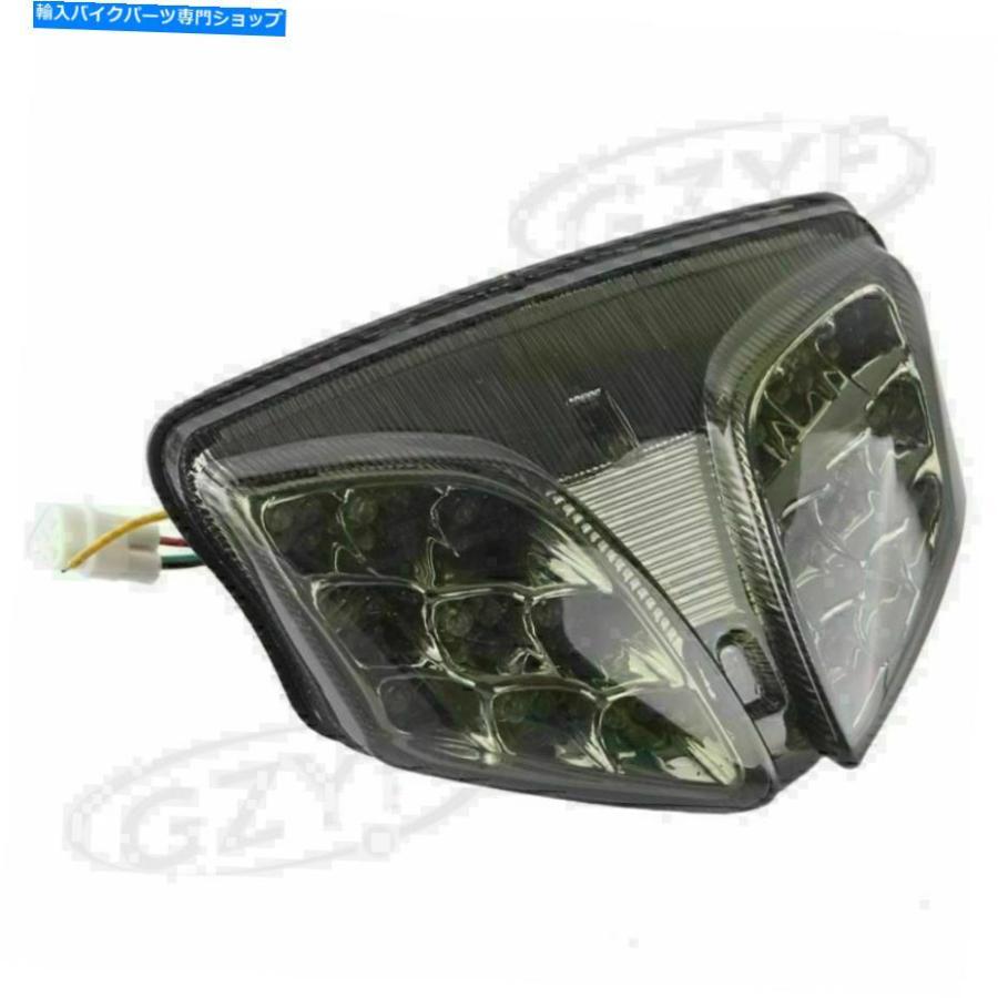 テールライト LEDブレーキテールライトW / SUZUKI GSXR600 GSXR750 2008-2012用LEDシグナルブラック LED Brake Tail Light w/ Turn Signals Black For
