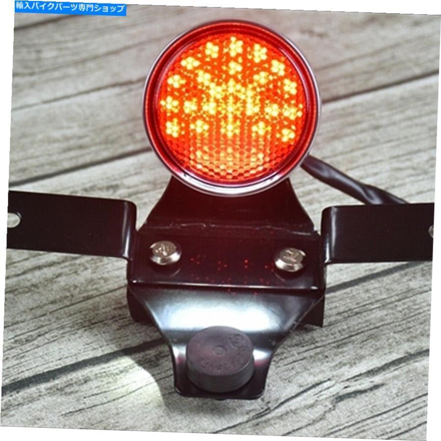 テールライト 12V 120°CNCオートバイLEDリアブレーキ/ナンバープレート/回転信号ストップテールライト 12V 120° CNC Motorcycle LED Rear Brake/Lic_1