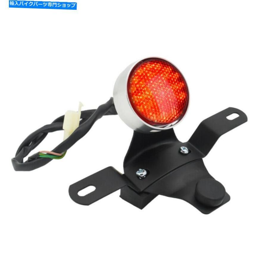 テールライト 12V 120°CNCオートバイLEDリアブレーキ/ナンバープレート/回転信号ストップテールライト 12V 120° CNC Motorcycle LED Rear Brake/Lic_2
