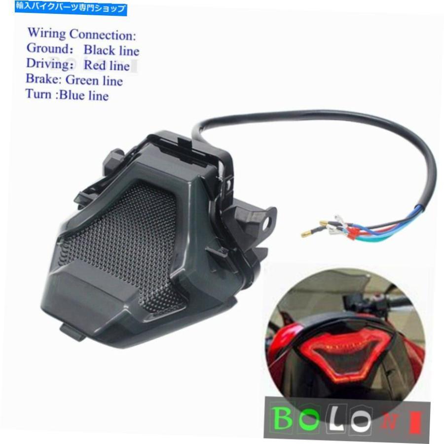 テールライト ヤマハYZF R3 R25 Y15ZR MT-07 YZF FZ07 LC150用LEDリアテールライト LED Rear Tail Light Integrated For Yamaha YZF R3 R25 Y15ZR MT-