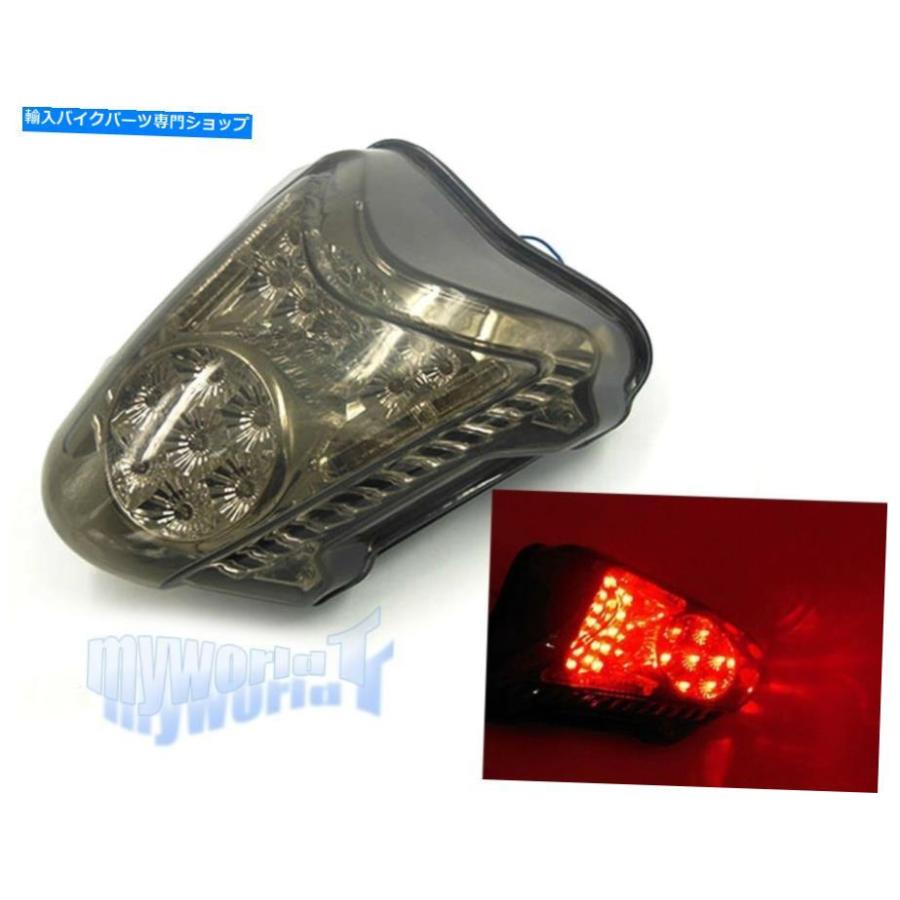 テールライト LEDターン信号インジケーター鈴木隼人GSX1300R 08-14のためのリアテールライトフィット LED Turn Signal Indicator Rear Tail Light Fit