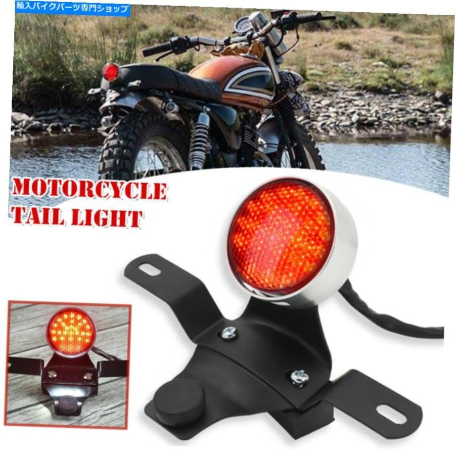 テールライト 12V CNCオートバイストップリアブレーキナビリティプレートLEDライトリアテールターン信号 12V CNC Motorcycle Stop Rear Brake License