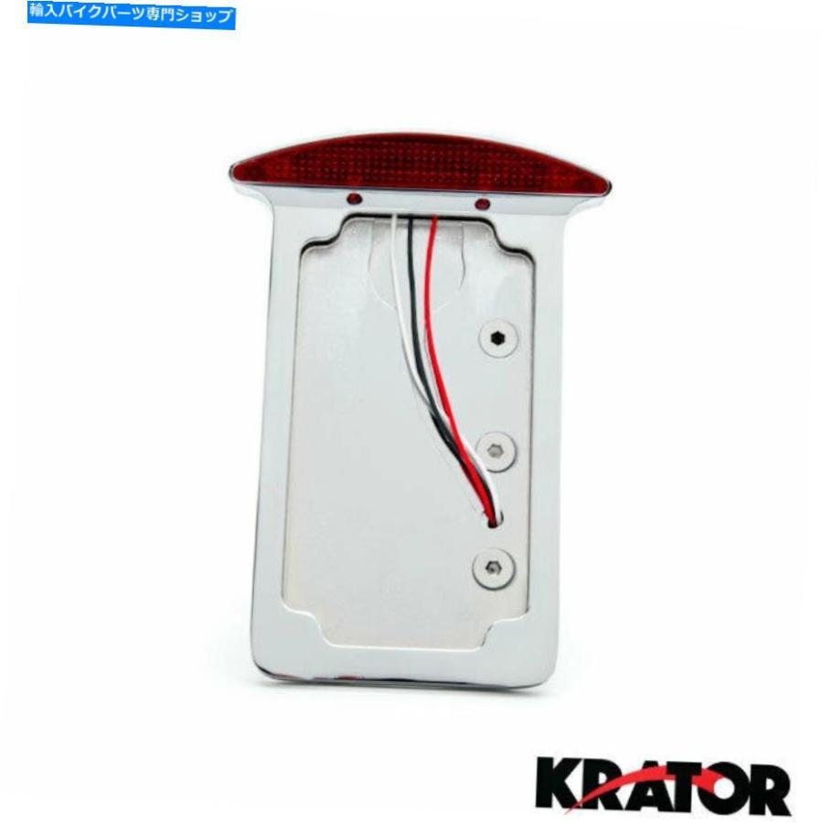 テールライト サイドマウント山板は勝利クロス国のための尾ブレーキライトを導きました Side Mount Verticle Plate LED Tail Brake Light For Victory