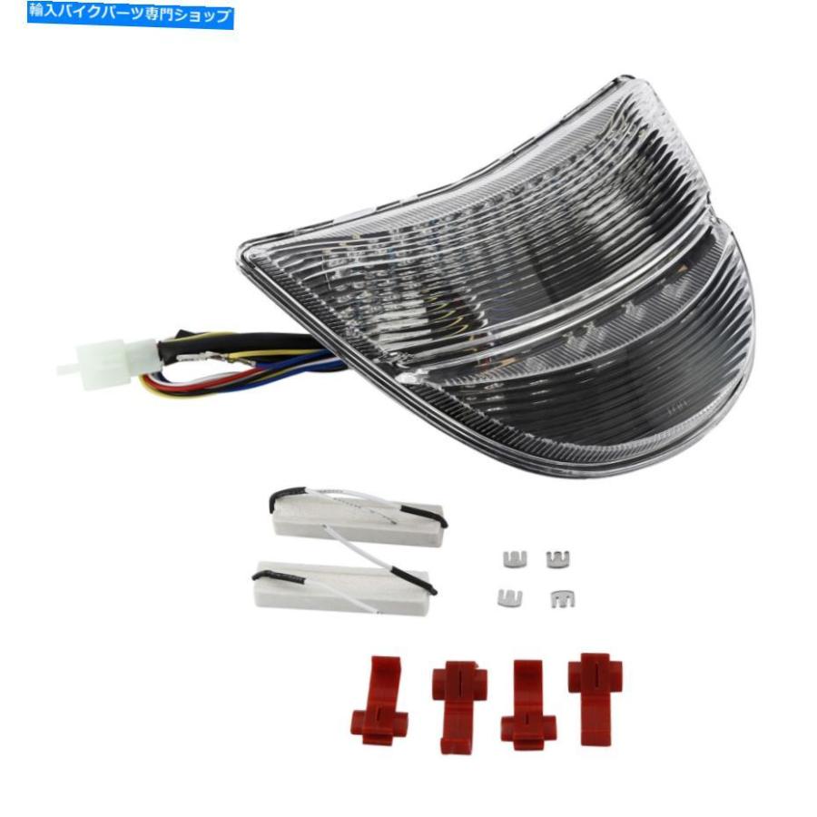 テールライト LEDブレーキTaillightターン信号統合ライトフィットHonda CBR954RR 02-03 LED Brake Taillight Turn Signals Integrated Light Fit For_2