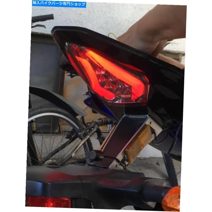 テールライト Yamaha R6 Blacksmoke LEDテールライト08,09,10,11,12,13
