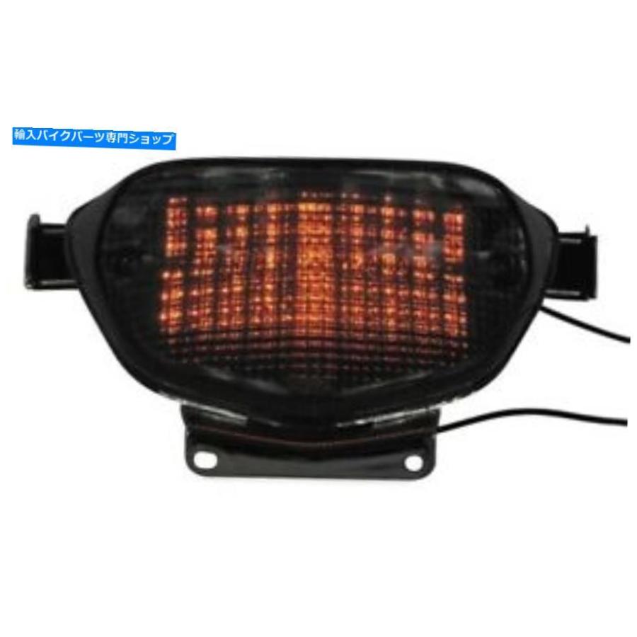 日本最大級 テールライト 鈴木GSX-R750 GSX-R600 GSX-R1000用のBikemaster Integrated LED Taillight Smoke BikeMaster for Suzuki GSX-R750 GSX-R1000 GSX-R1000 リアテール GSX-R125用加工品