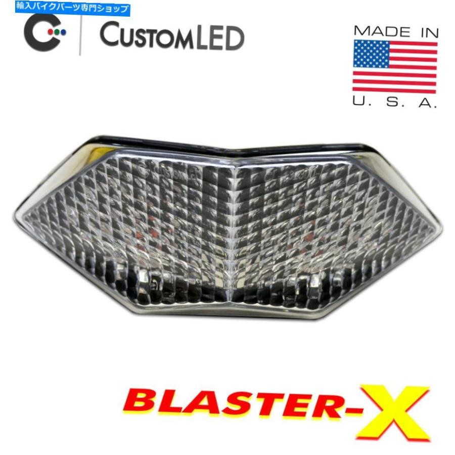 テールランプ Ninja 300 Blaster-X内蔵テールライトプログラマブルウルトラブライトEX300 13-17 Ninja 300 Blaster-X Integrated Tail Light Programm