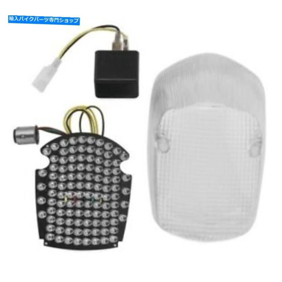 テールランプ Bikemaster Integrated LED Taillight Clear Honda Valkyrie / VT1100 / VT750 BikeMaster Integrated LED Taillight Clear Honda Valky