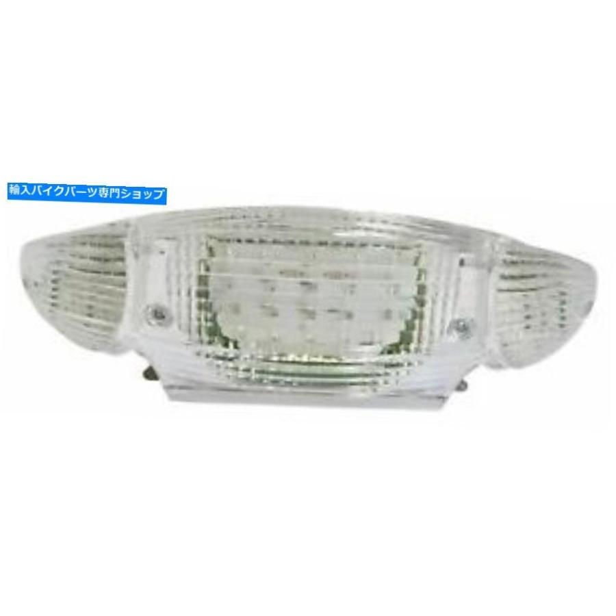 テールライト それは澄んだレンズと一体的な指標と後部テールライトを導きました - H036 Bike It LED Rear Tail Light With Clear Lens And Integral
