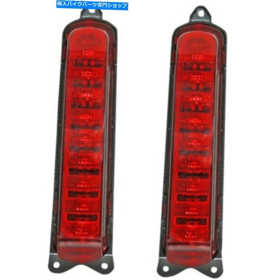 テールライト カスタムダイナミクスプローブLED Taillightフィラーパネル赤レンズのための赤いレンズ2019 Custom Dynamics Probeam LED Taillight Fil