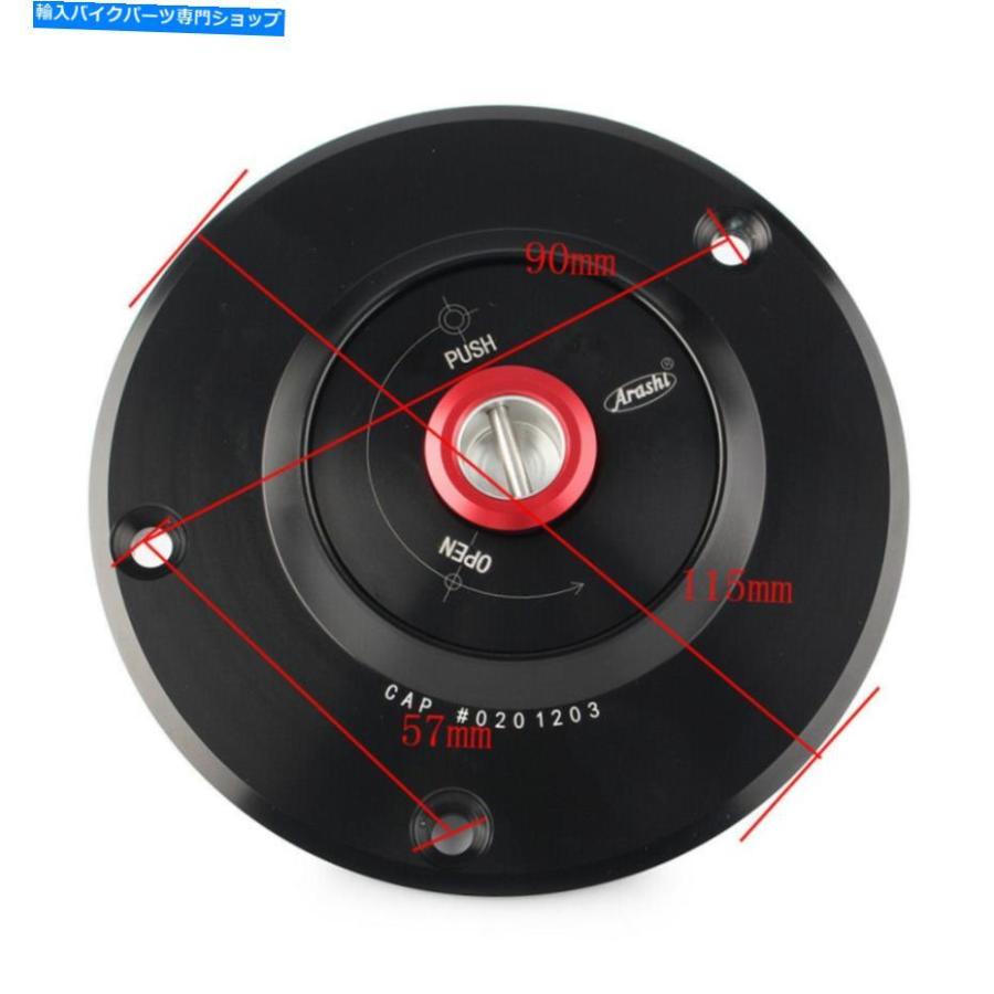 Amazon.com: XKMT-Black Keyless Gas Cap Twist Off Aluminum Racing