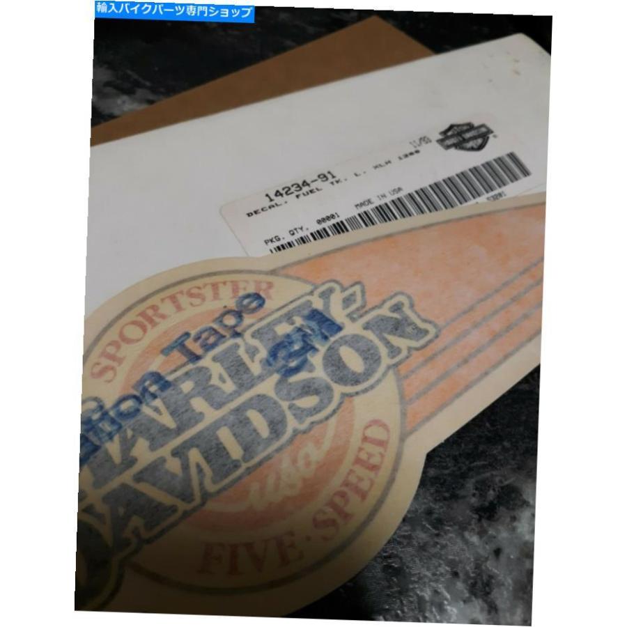 みー様 Gas Tank ハーリースポーツスター左燃料ガスタンクデカール14234
