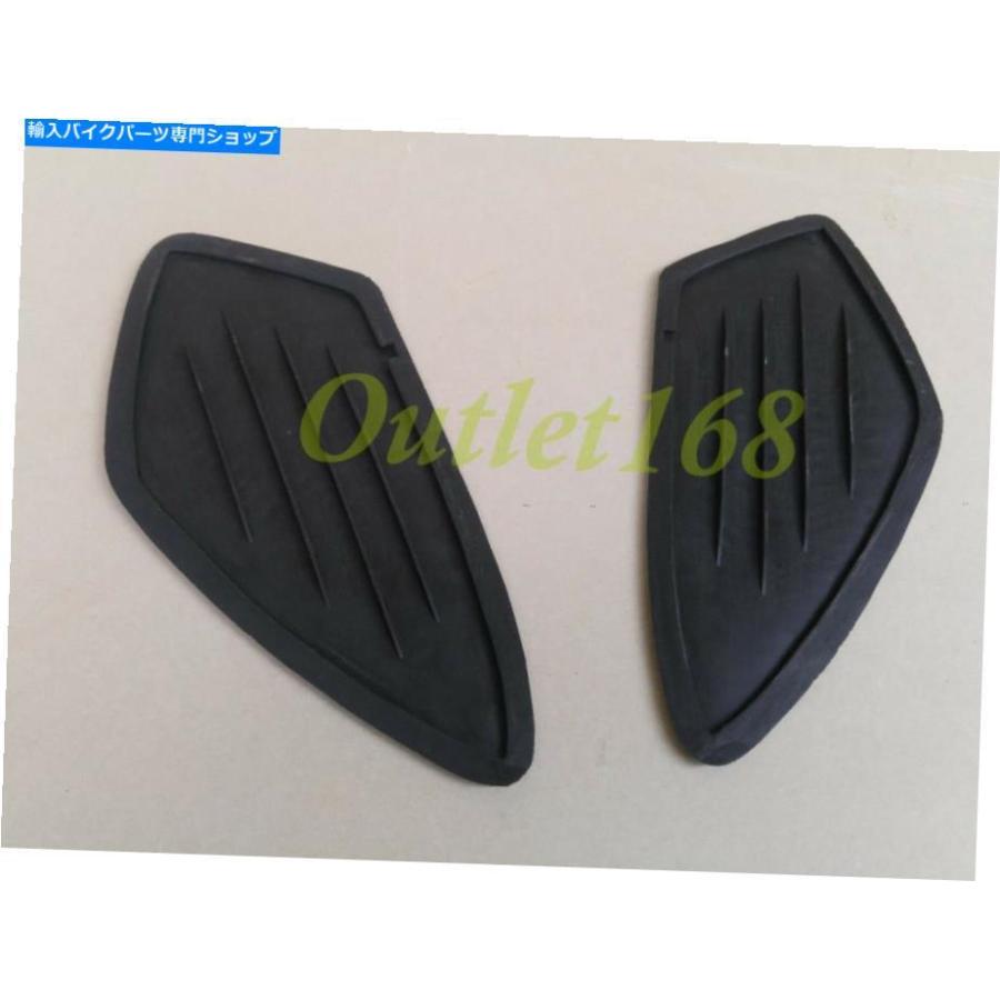 Gas Tank ペアスズキAS50 AC50 ASS100 1971サイドガソリン燃料ガスタンクパッドゴムニーグリップ Pair