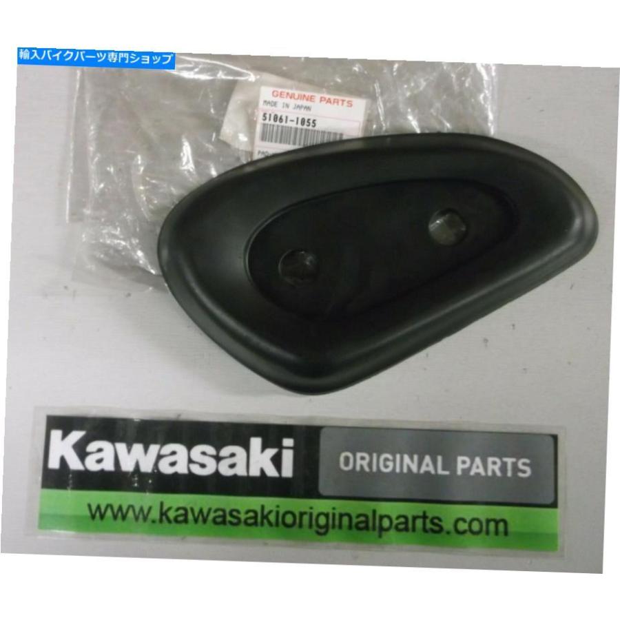 Gas Tank 川崎W650（EJ650）A1 1999 LHタンクニーパッドゴム。部品番号510611055。 Kawasaki
