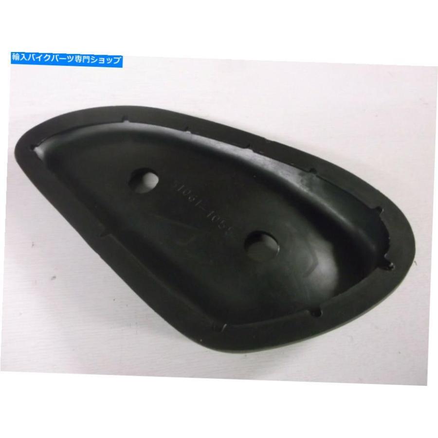 Gas Tank 川崎W650（EJ650）A1 1999 LHタンクニーパッドゴム。部品番号510611055。 Kawasaki