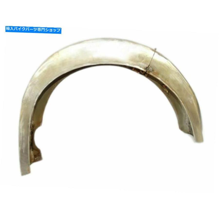 Front Fender ビンテージBMW R71オートバイ（REPRO）のための生の前部と後部マッドガードのフェンダーセット Raw Front And Rear Mudguard Fender Setの画像