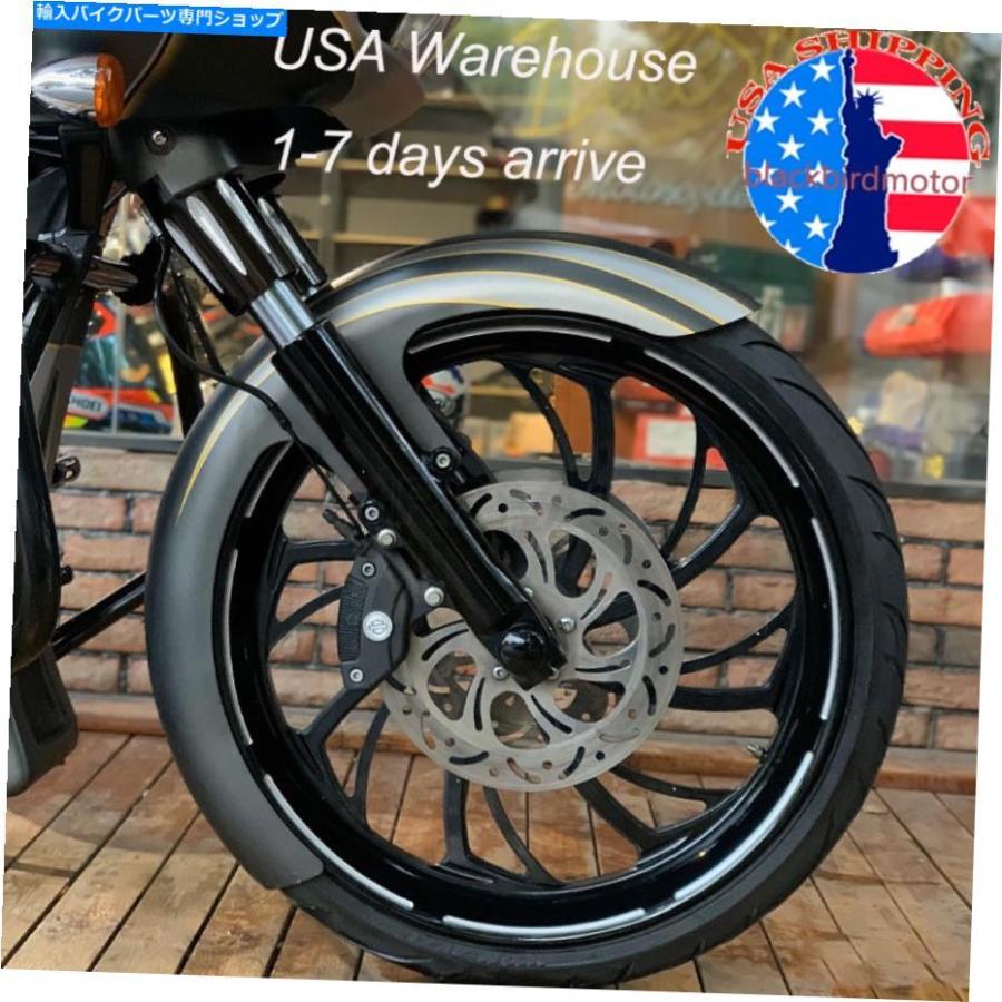 Front Fender 21 \"ハーレーツーリングElectra Street Road Glide King Baggersのフロントフェンダーをラップ 21\" Wrap Front Fender For Harley Touri