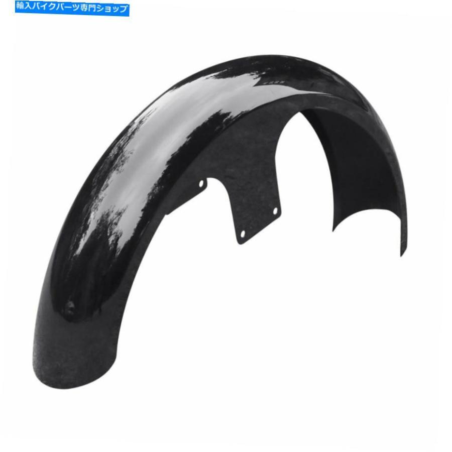 Front Fender ブラック26 \"whee 6\""フロントフェンダーカスタムエレクトラ通り110/120/130タイヤ Black 26\"" Whee 6\"" Front Fender For Harley Custom E"