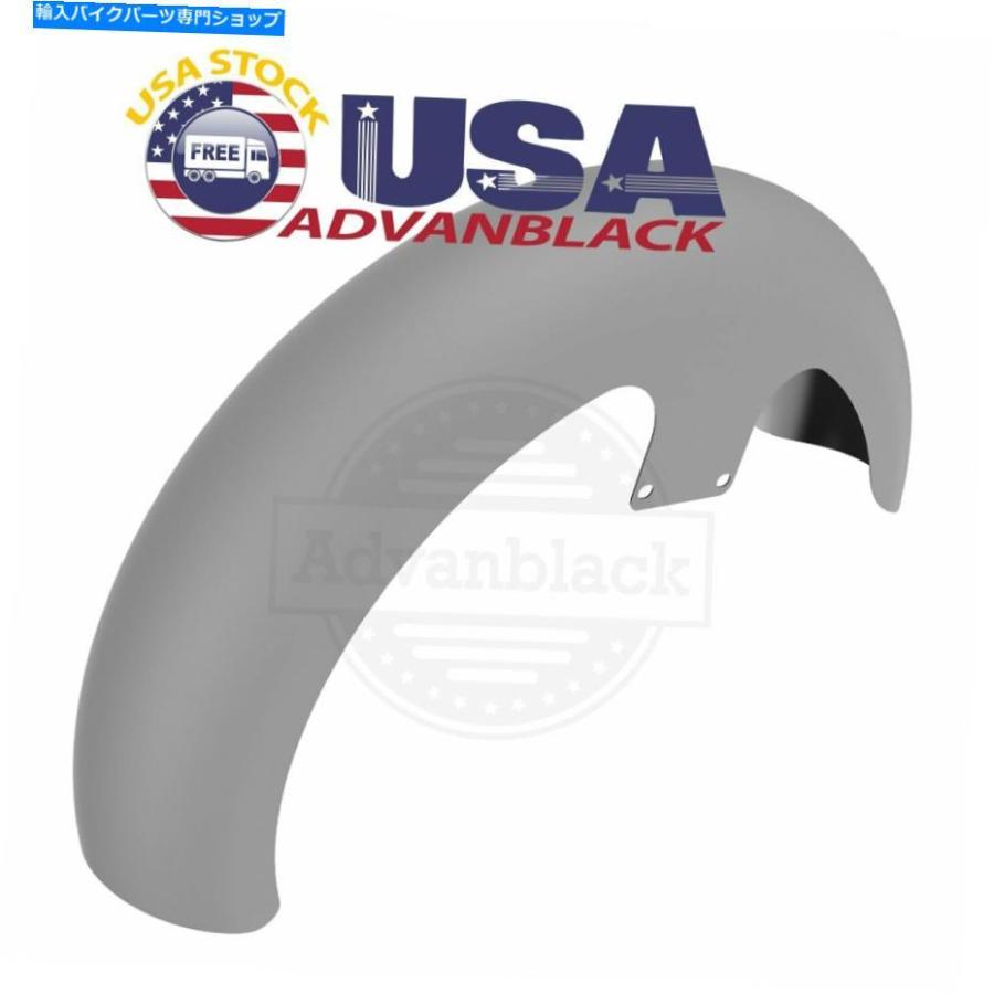 Front Fender 米国の在庫！塗装されていない21 \"ハーレー86-20のラッパーハガフロントフェンダー US STOCK! Unpainted 21\" Reveal Wrapper Hugger Fro