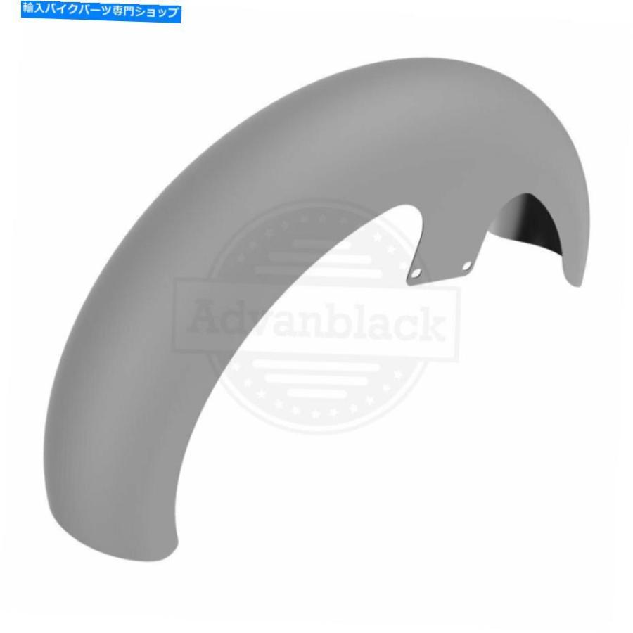 Front Fender 米国の在庫！塗装されていない21 \"ハーレー86-20のラッパーハガフロントフェンダー US STOCK! Unpainted 21\" Reveal Wrapper Hugger Froの画像
