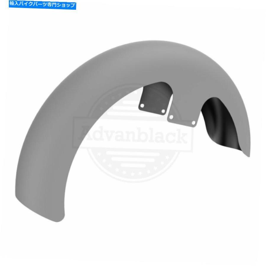 Front Fender 米国の在庫！塗装されていない21 \"ハーレー86-20のラッパーハガフロントフェンダー US STOCK! Unpainted 21\" Reveal Wrapper Hugger Froの画像