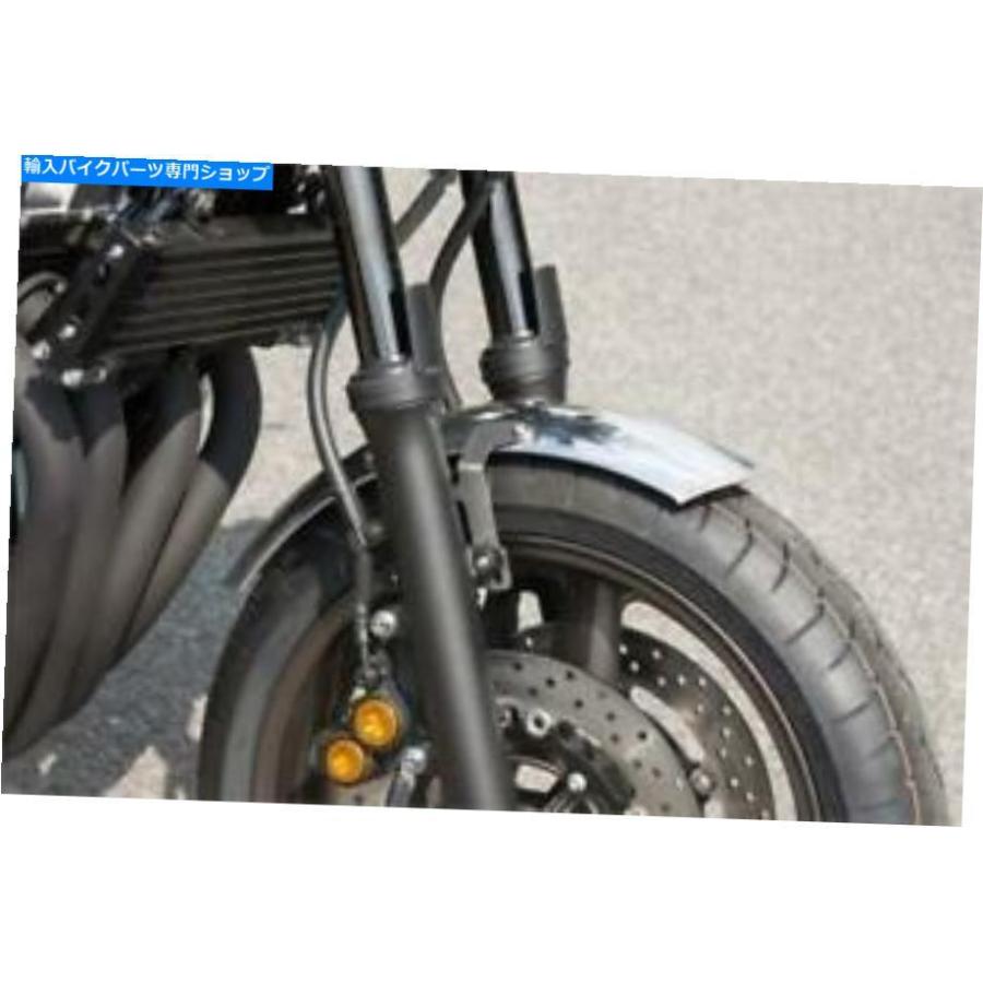 Front Fender 17インチのホイールマッドガードヤマハXJR1300C 2017のためのLSLフロントフェンダー洗練されたアルミニウム LSL Front Fender Polished