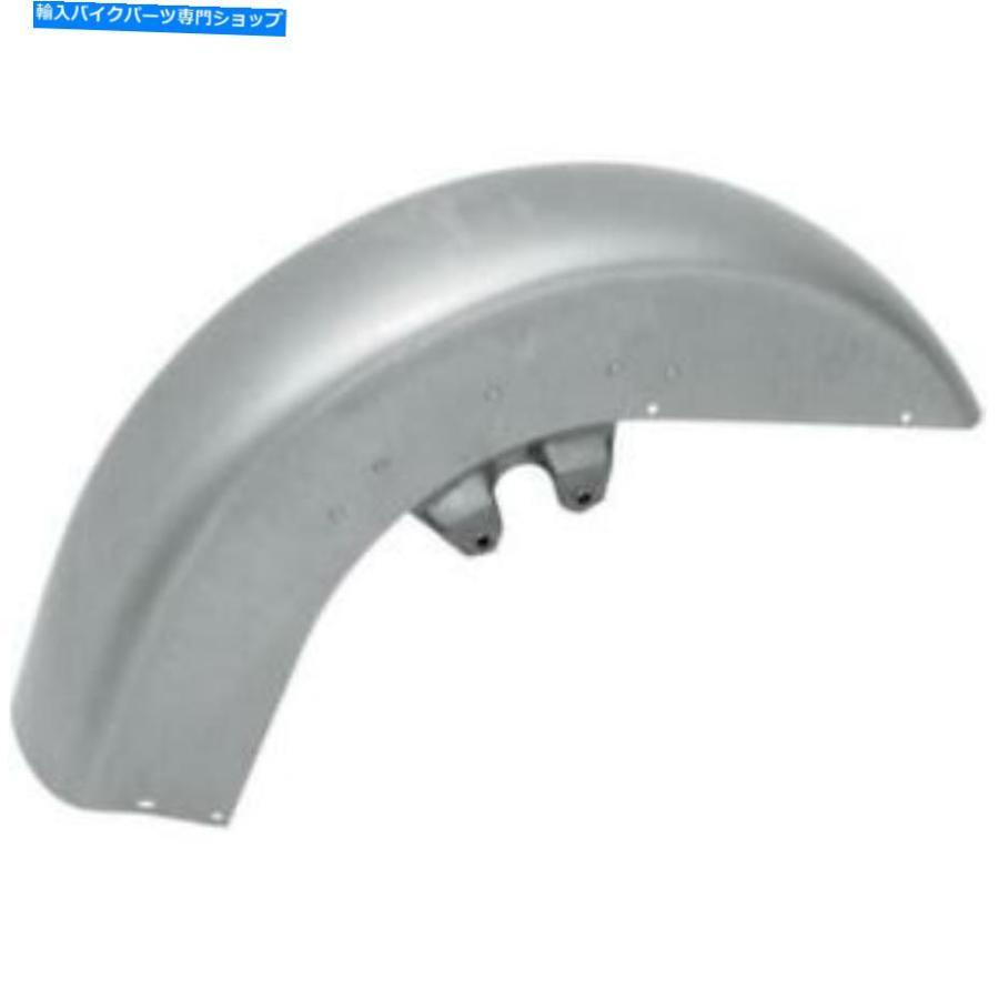 Front Fender 刈り込み広座敷付き添い人の向こう正面どろ除け1401-0318ドラッグスペシャリ Drag Specialties 1401-0318 Front Fender with Trim Holes バイク-車、バイク、自転車