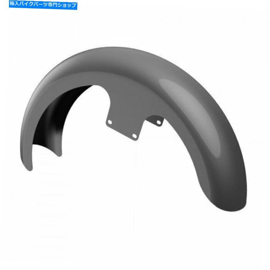 Front Fender チャコールパール21 \"86-20ハーリーのラッパーハガフロントフェンダー Charcoal Pearl 21\" Reveal Wrapper Hugger Front Fender For 86-の画像