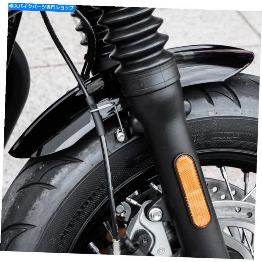 Front Fender TRIUMPHボバーブラック/スピードマスターマットブラックショートフロントフェンダーA9708438-PS Triumph Bobber Black / Speedmaster Ma_1