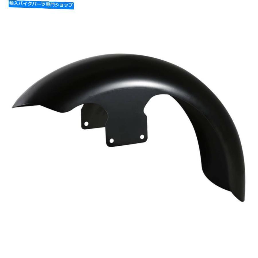 Front Fender エレクトロランプFlhxバッグガーのための塗装されていない黒21 \"フロントフェンダー Unpainted Black 21\" Front Fender For Harley Tour