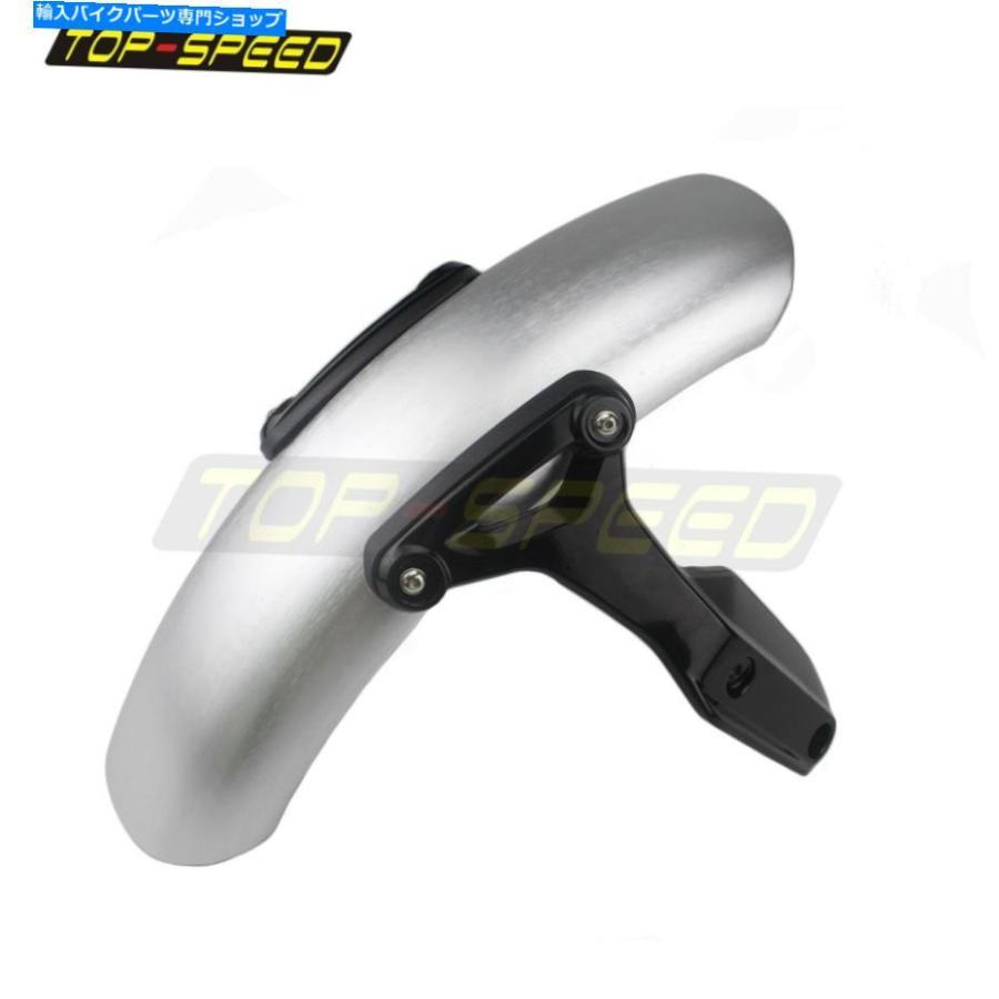 Front Fender BMW R 9のための14-18オートバイ前輪フェンダーマッドガードカバー+ブラケット For BMW R NINE T 14-18 Motorcycle Front Wheel Fender