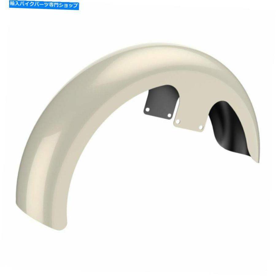 Front Fender モロッコゴールドパール21 \"86-20ハーリーのためのラッパーハガフロントフェンダー Morocco Gold Pearl 21\" Reveal Wrapper Hugger Fronの画像