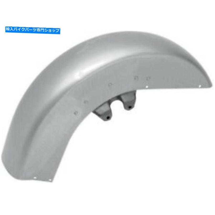 Front Fender 生向こう正面どろ除け6 \"w /刈り込み広座敷1401-0324ハーレーエレクトロ＆ツアーグライド87-99 Raw Front Fender 6\"" W w/ Trim Holes 1401" 外装パーツ-車、バイク、自転車