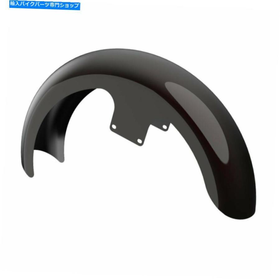 Front Fender 黒い森21 \"1986+ハーレーダビッドソンのためのラッパーハガフロントフェンダー Black Forest 21\" Reveal Wrapper Hugger Front Fender Fの画像