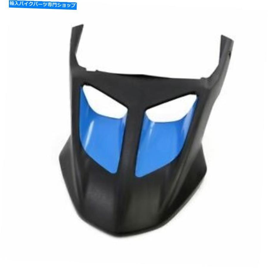 Front Fender フロントフェンダーBeakノーズコーンプロテクターブラック/ブルーBMW F 800 GS 14-17 Front Fender Beak Nose Cone Protector Black/Blu