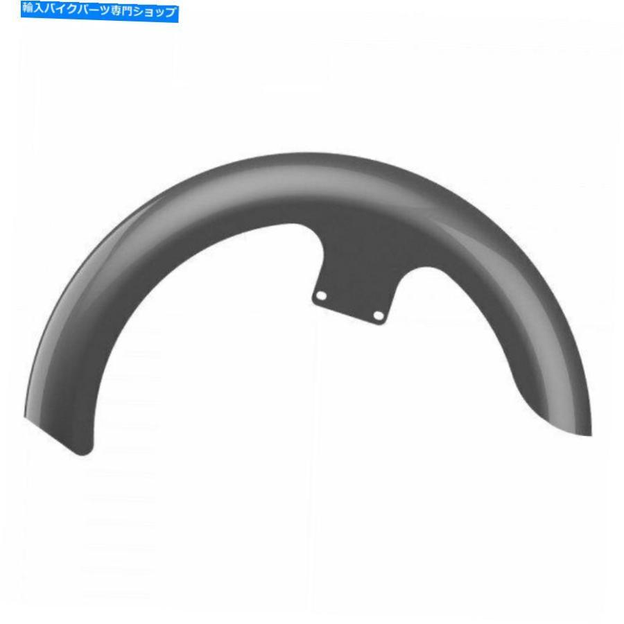 Front Fender チャコールパール21 \"ラッパーハガフロントフェンダーフィット86-20ハーレー Charcoal Pearl 21\" Reveal Wrapper Hugger Front Fender Fの画像