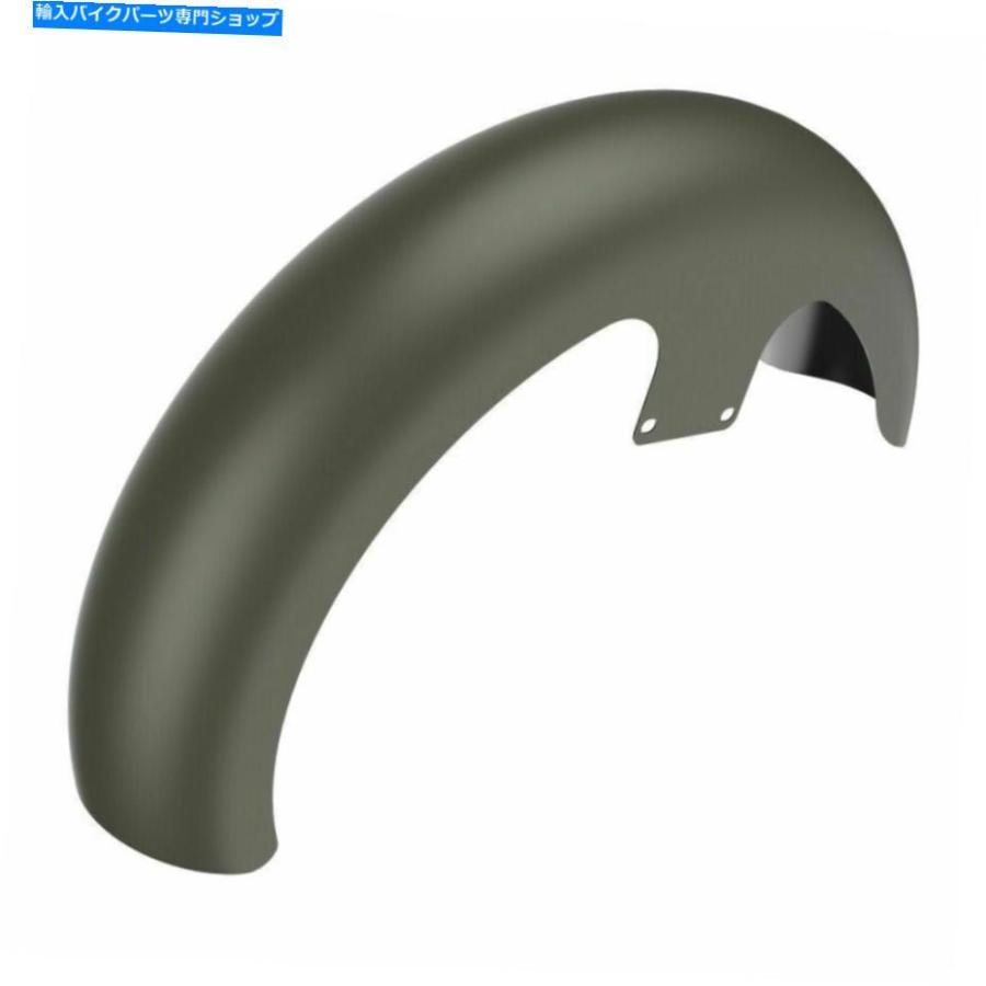 Front Fender 1986+ハーレーのためのラッパーハガフロントフェンダーを明らかにする工業用グレーデニム21 \" Industrial Gray Denim 21\" Reveal Wrappeの画像
