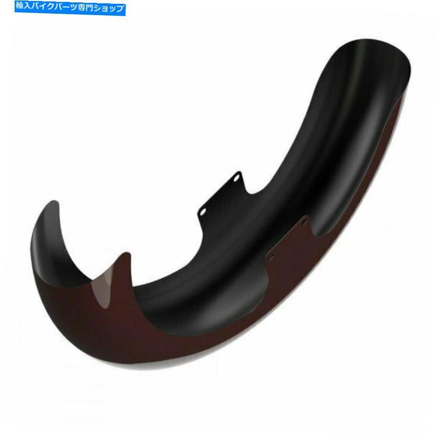 Front Fender Twisted Cherry 21 \"ラッパーハガフロントフェンダーフィット86-20ハーレーツーリング Twisted Cherry 21\" Reveal Wrapper Hugger Frontの画像