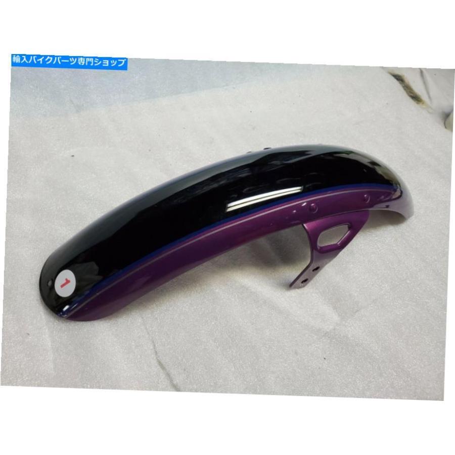 Front Fender サイケデリックパープルブラックフロントフェンダーハーリーダイナローライダー2011 FXDL OEM NEU新しい！ Psychedelic Purple Black Frの画像