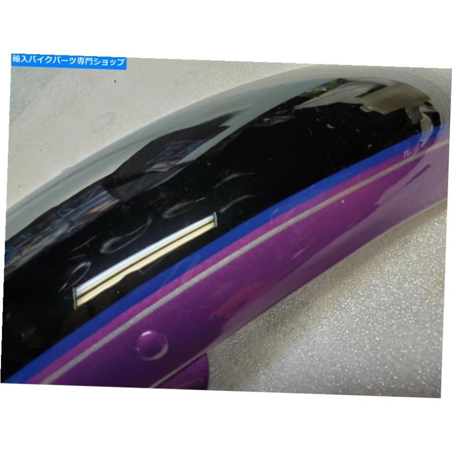Front Fender サイケデリックパープルブラックフロントフェンダーハーリーダイナローライダー2011 FXDL OEM NEU新しい！ Psychedelic Purple Black Frの画像