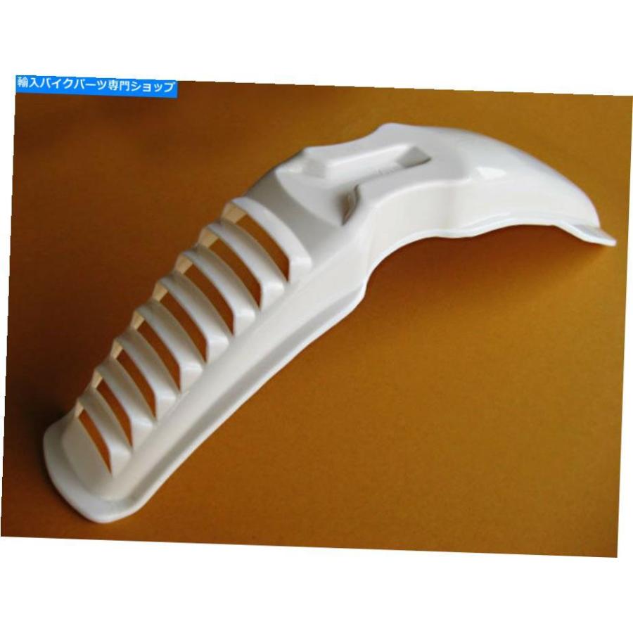 Front Fender ヤマハDT125 DT175 DT250 DT400 1979-1981向こう正面どろ除け「白いこと可塑性物質」[AS362] YAMAHA DT125 DT175 DT250 DT400 1979-19 車、バイク、自転車-バイク
