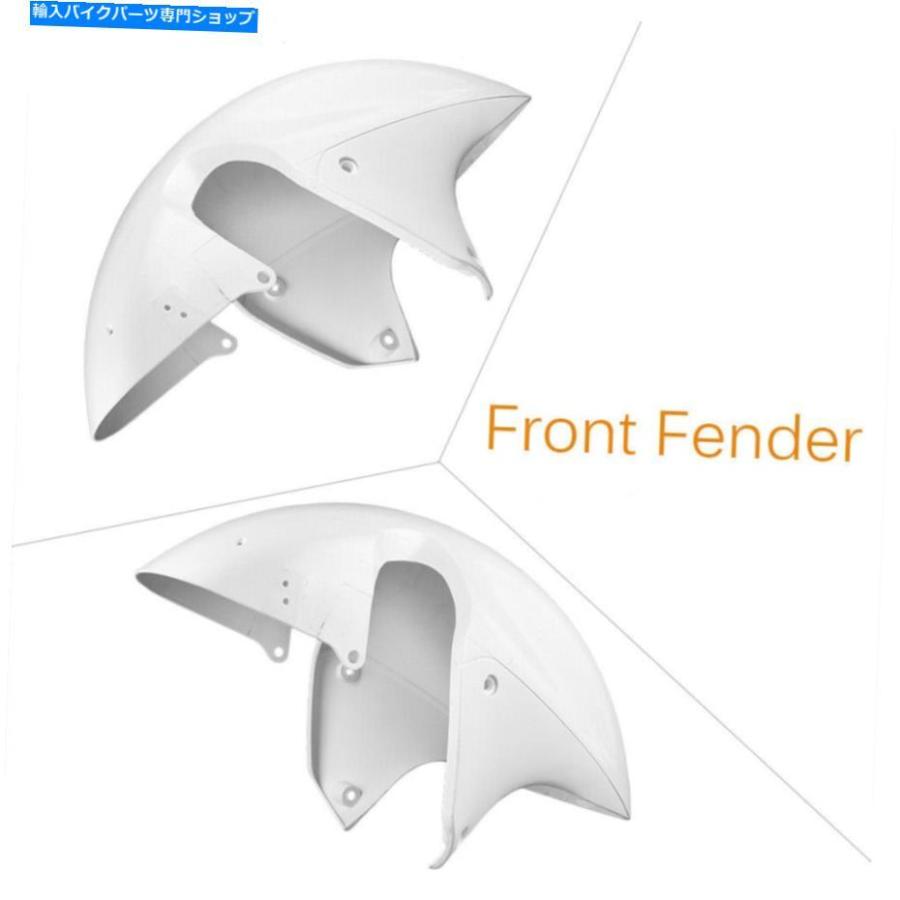 Front Fender フロントフェンダーフェアリングホワイト未塗装フィット鈴木隼人1997-2007 98 GSXR 1300 Front Fender Fairing White Unpainted Fit Suz