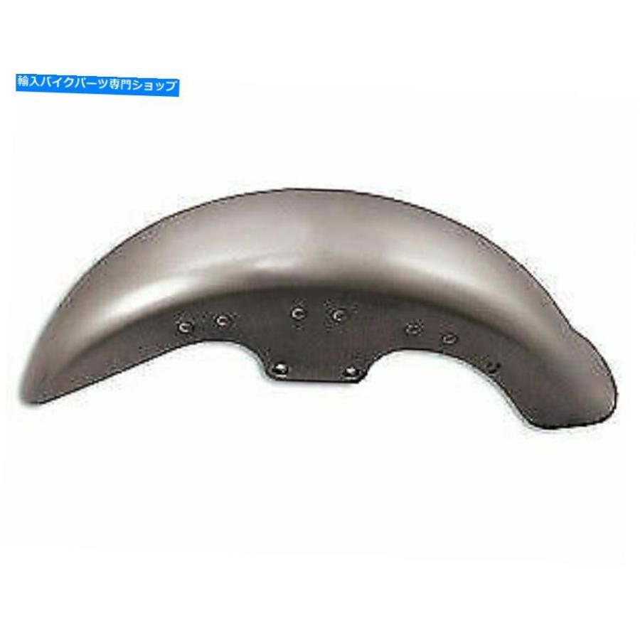 Front Fender V-Twinによるハーレーダビッドソン用向こう正面どろ除けあぶら身小わっぱスチール写真 Front Fender Fat Kid Steel for Harley Davidson by V-Twin バイク-フロントフェンダー